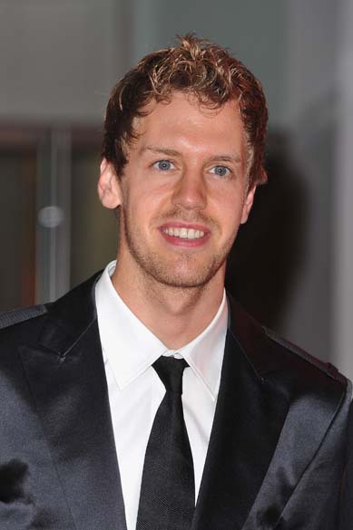 Sebastian Vettel durante a cerimônia de gala da FIA em Mônaco, em 29/05/2011