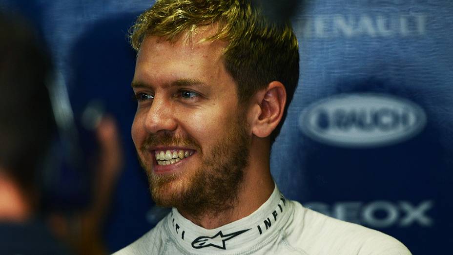 Sebastian Vettel: pai de primeira viagem