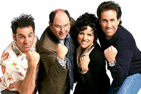Kramer, George, Elaine e Seinfeld