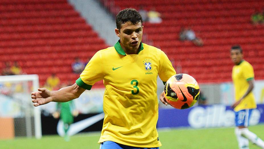 Amistoso entre Brasil e Austrália no estádio Mané Garrincha em Brasília