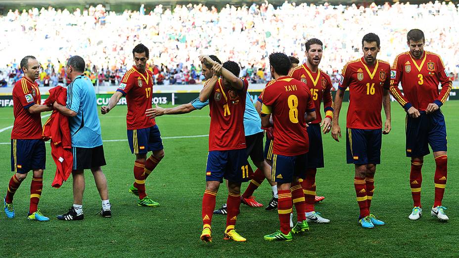 Espanha venceu a Nigéria por 3 x 0 na tarde deste domingo (23/06) na Arena Castelão, em Fortaleza pela Copa das Confederações