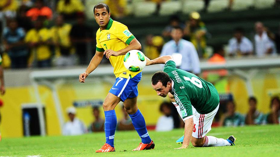 Brasil vence o México pela segunda rodada da Copa das Confederações no Castelão, em Fortaleza