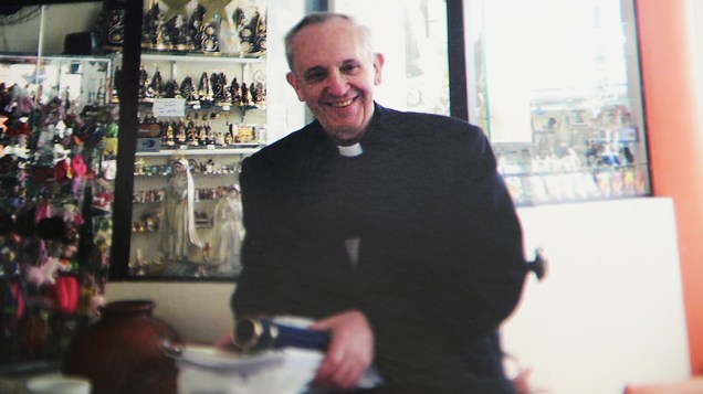 Papa Francisco em visita a Aparecida (SP) em 2007