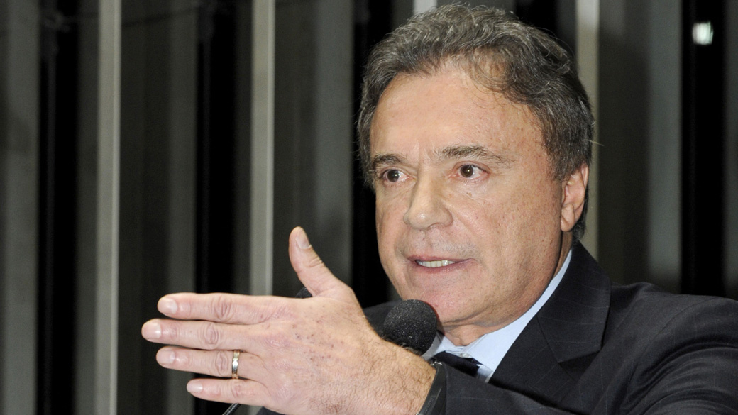O senador Alvaro Dias em Brasília
