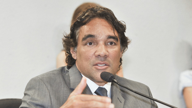 O senador Edison Lobão Filho, do PMDB do Maranhão: réu em processo