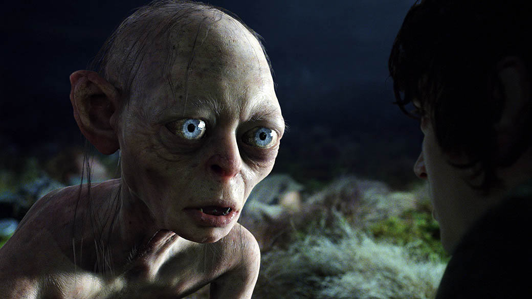 Gollum personagem do filme 'O Senhor dos Anéis: As Duas Torres'