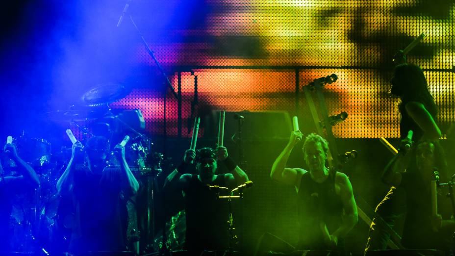 Apresentação do Sepultura durante o quarto dia do Rock in Rio 2013