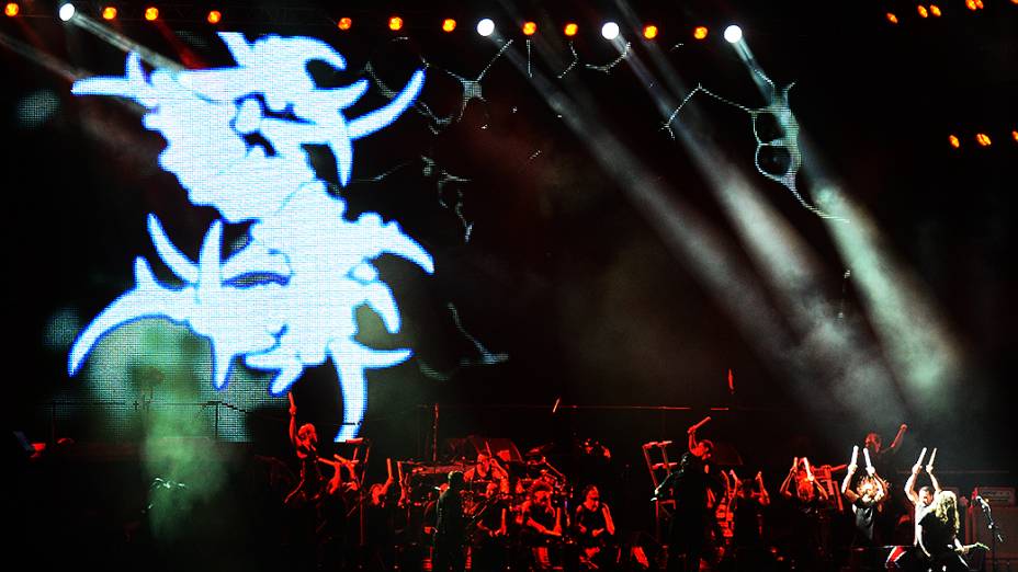 Apresentação do Sepultura durante o quarto dia do Rock in Rio 2013