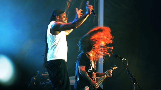 Show da banda Sepultura e Zé Ramalho, no Rock in Rio 2013