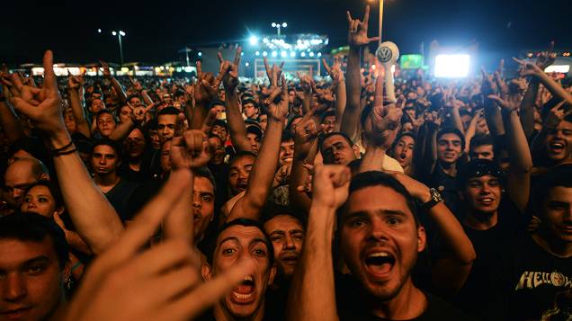 Público no último dia de Rock in Rio 2013