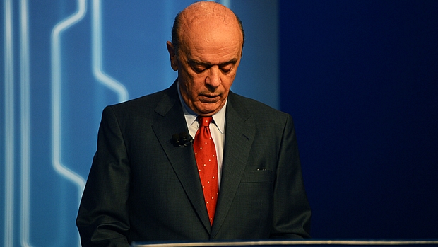 José Serra (PSDB) citou o mensalão em seus ataques a Haddad