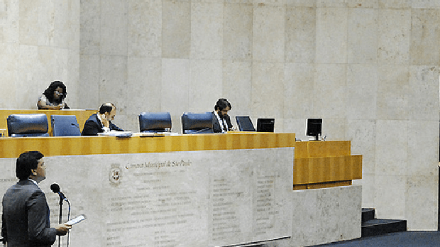 Sessão na Câmara de Vereadores de São Paulo