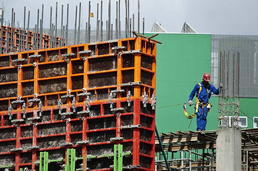 O setor de construção civil
