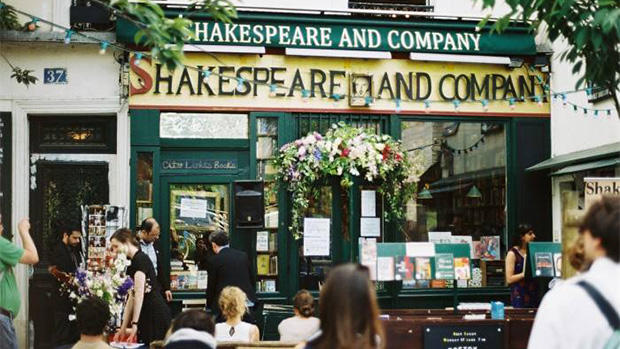 Livraria Shakespeare and Co em Paris, França