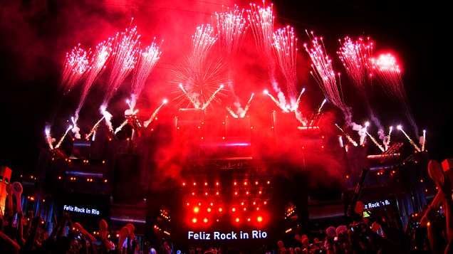 Show de Frejat no quinto dia de Rock in Rio 2013