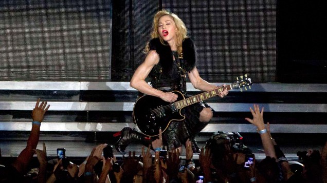 Show da cantora Madonna, em Tel Aviv, Israel