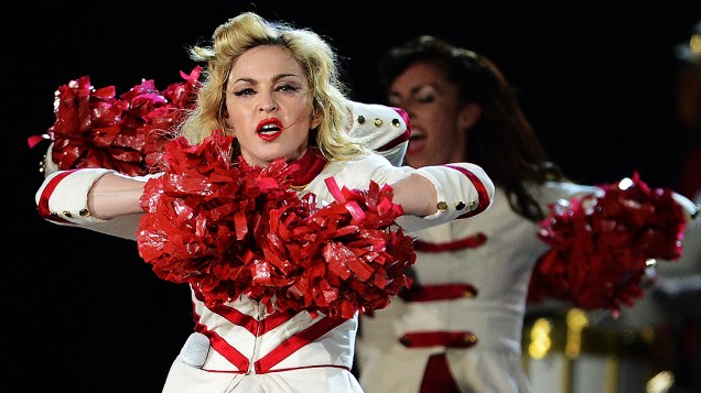 Madonna se apresentou na noite desta terça-feira no Estádio do Morumbi, em São Paulo