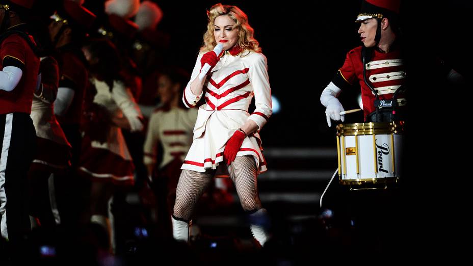 Madonna se apresentou na noite desta terça-feira no Estádio do Morumbi, em São Paulo