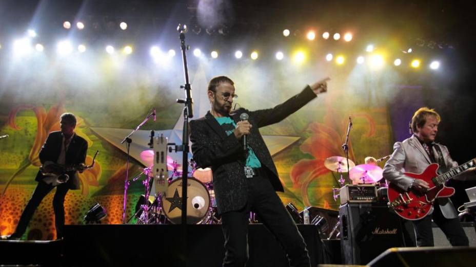 Ex-beatles Ringo Starr se apresenta em São Paulo - 12/11/11