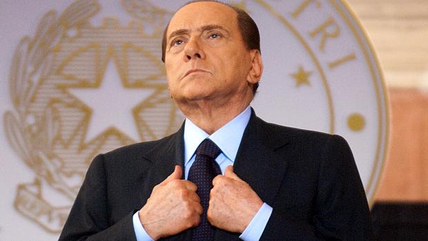 Silvio Berlusconi foi eleito premiê em 1994, 2001 e 2008