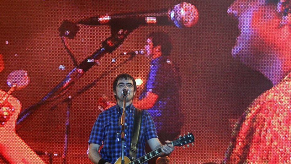 Show do Skank no palco Mundo, no sexto dia do Rock in Rio, em 01/10/2011
