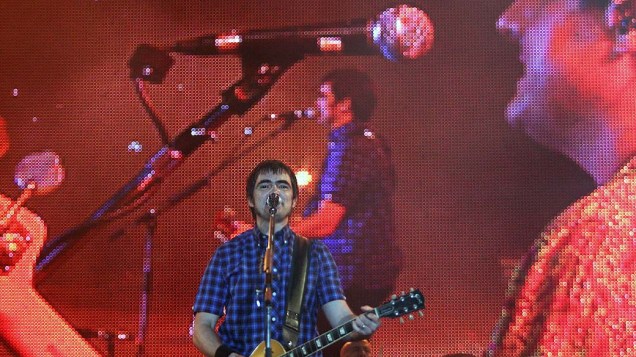 Show do Skank no palco Mundo, no sexto dia do Rock in Rio, em 01/10/2011