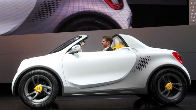 Smart For-Us - Vencedor do Los Angeles Auto Show Design Challenge, um concurso de desenho, este protótipo compacto, em versão picape, tem motor elétrico com 75 cavalos