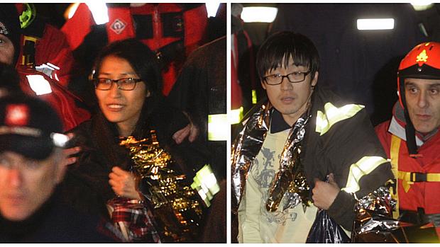 Casal de sul-coreanos fazia viagem de lua de mel em cruzeiro que naufragou