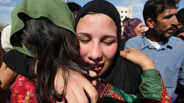 Palestina comemora após ser libertada de prisão israelense