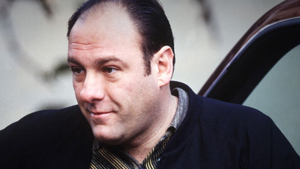 O ator James Gandolfini, que interpreta Tony Soprano na clássica série americana Família Soprano