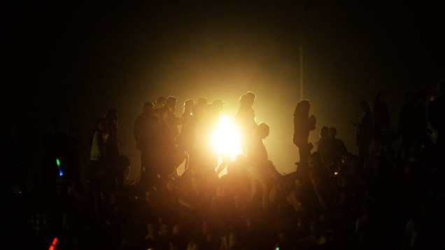 Público assiste ao show da banda Soundgarden no segundo dia do Festival Lollapalooza 2014 no Autódromo de Interlagos, em São Paulo