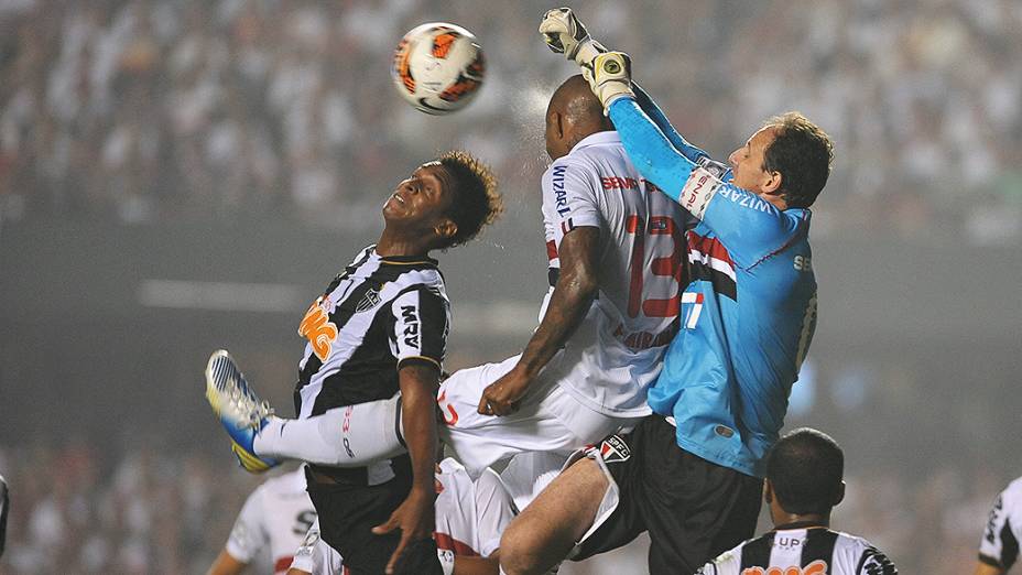 São Paulo enfrenta o Atlético Mineiro (MG) no jogo de ida das oitavas de final da Taça Libertadores da América no Morumbi