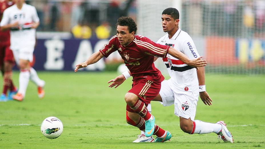 Partida entre São Paulo e Fluminense, no Morumbi