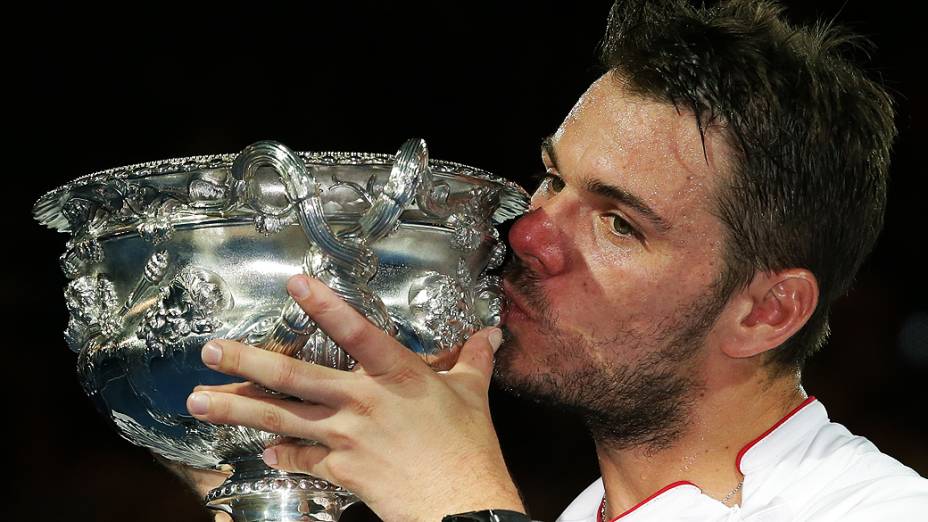 O suíço Stanilas Wawrinka conquistou neste domingo o Aberto da Austrália