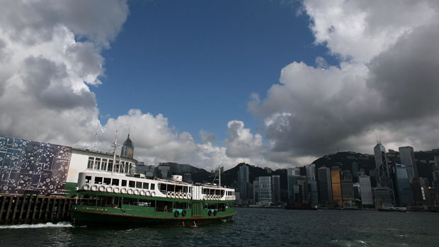 Barco da Star Ferry, que faz a travessia da baía de Hong Kong desde 1898: fim das operações em 2011