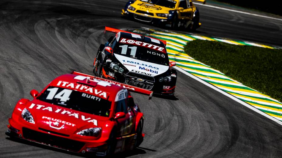 Pilotos durante a Stock Car: Corrida do Milhão, em Interlagos