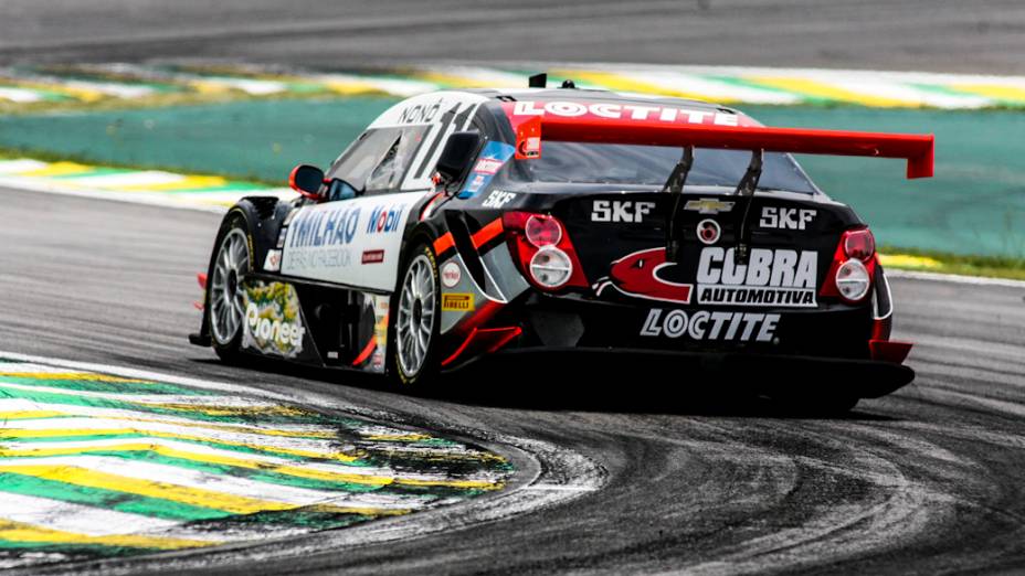 Nonô Figueiredo durante a Corrida do Milhão da Stock Car, no Autódromo de Interlagos