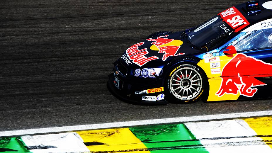 Cacá Bueno durante a Corrida do Milhão da Stock Car, no Autódromo de Interlagos