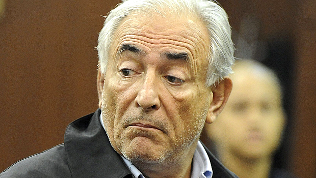 Strauss-Kahn em audiência sobre a acusação de crimes sexuais