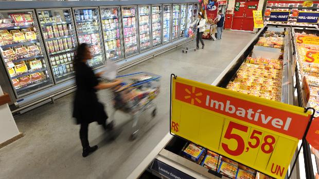 Supermercado: na Índia o comércio de alimentos está nas mãos de pequenos comerciantes