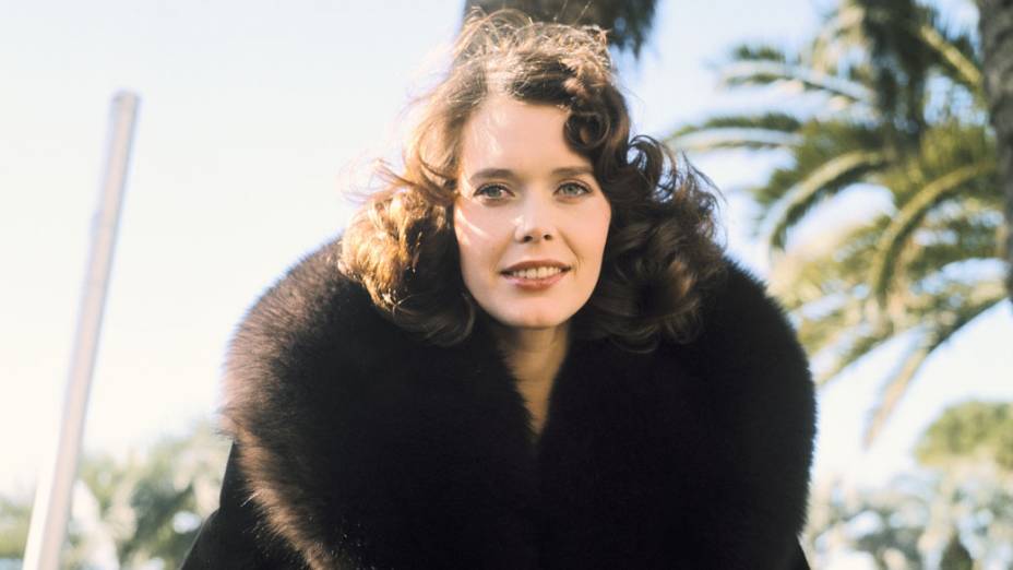 Atriz holandesa Sylvia Kristel, em 1976