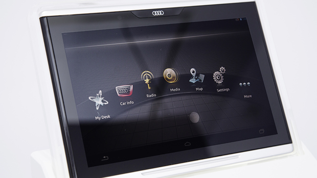 Em parceria com Google, Audi lança tablet com Android para usar no carro