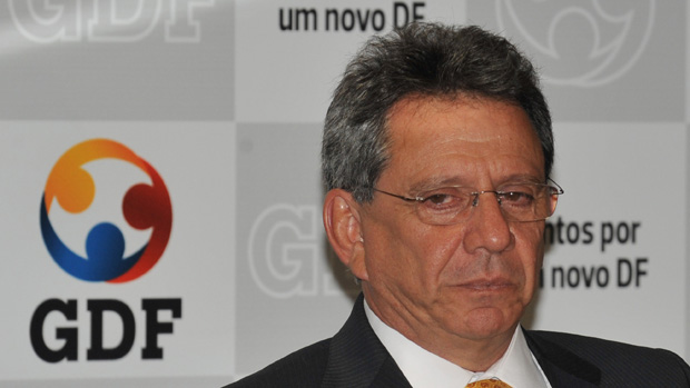 O vice-governador do Distrito Federal, Tadeu Fillipelli, pai do funcionário fantasma da Câmara, Bruno