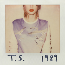Capa do disco '1989', de Taylor Swift