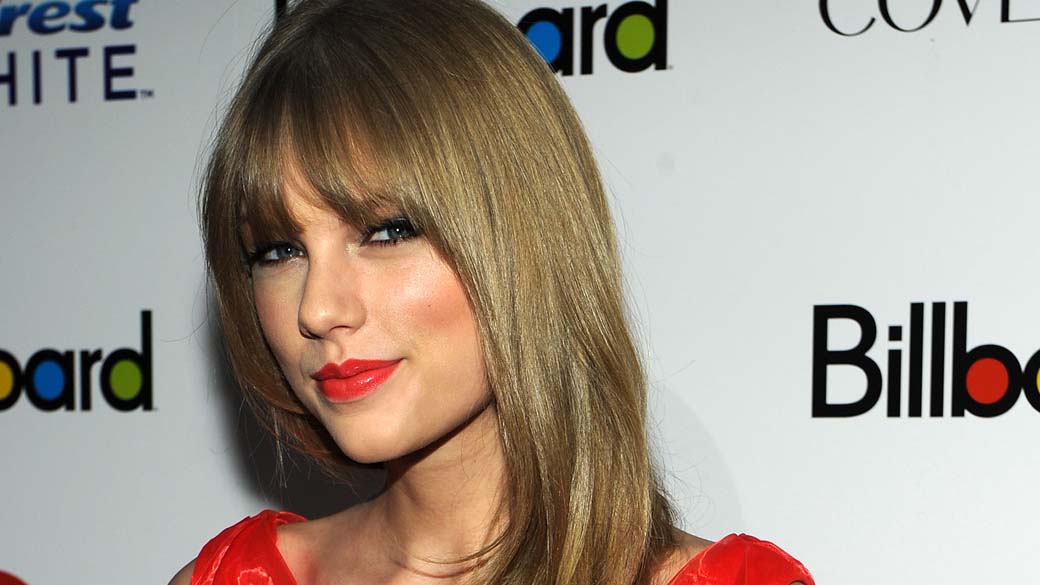 Taylor Swift no Billboard's Sixth Annual Women in Music, em Nova York