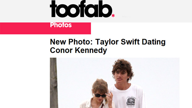 Taylor Swift e Conor Kennedy, os novos pombinhos dos EUA