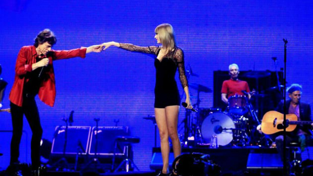 Taylor Swift e Rolling Stones em Chicago
