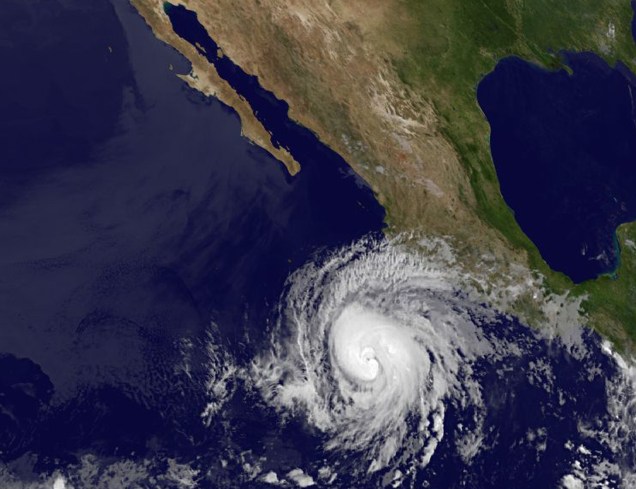 A tempestade tropical "Bud" se transformou em furacão, e continua ganhando força em frente à costa mexicana do Pacífico, informou nesta quinta-feira o Serviço Meteorológico Nacional (SMN) do México