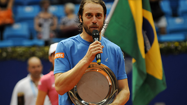 O italiano Paolo Lorenzi vice-campeão do Brasil Open 2014