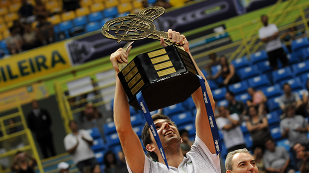 O argentino Federico Delbonis campeão do Brasil Open 2014